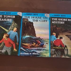 3 The Hardy Boys Books (books 1,2, and 6)